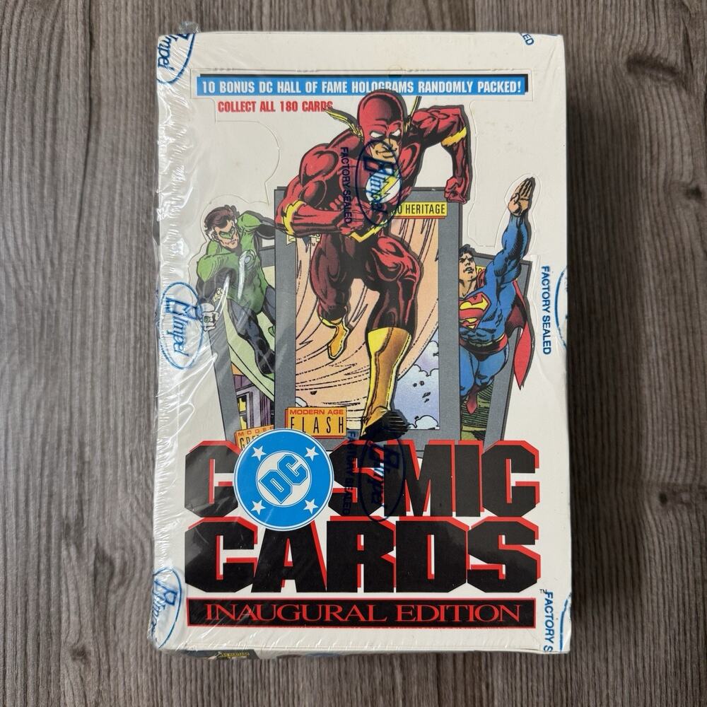 DC Cosmic Cards Inaugural Edition Factory Sealed
